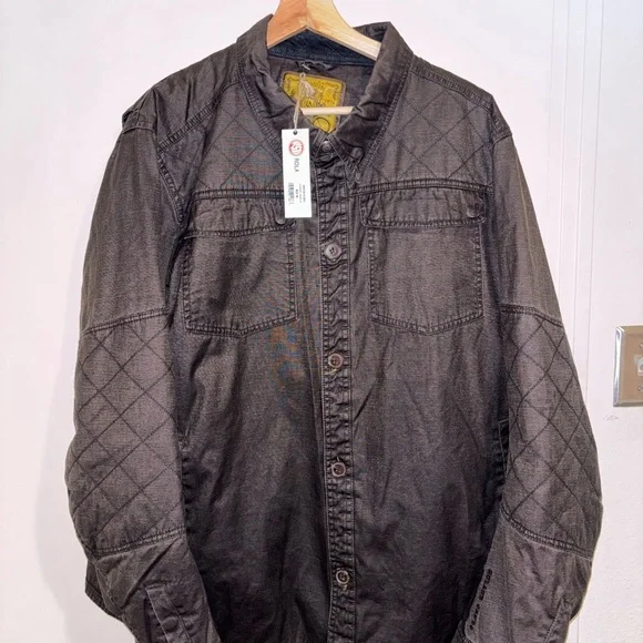 Roland Sands Design Jacket Size 3X  In Dark Brown - Picture 2 of 5